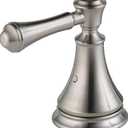 Delta Cassidy Brushed Nickel Lever Roman Tub Faucet Handle Set of 2, Stainless H697SS