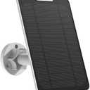 4W Solar Panel Charging Compatible with Arlo Pro 3/Arlo Pro4/Arlo Ultra/Arlo Ultra 2/Arlo Pro 3 Floodlight, with 13.1ft Waterproof Charging Cable, IP65 Weatherproof,Includes 360Adjustable Wall Mount