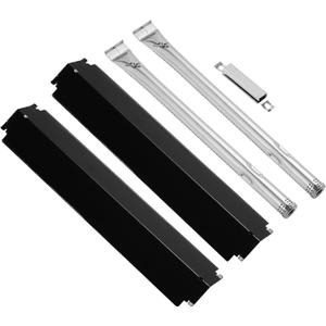 463273215 Heat Plates Burners Replacement Parts for Charbroil 2 Burner 463273215 463270611 463251512 463247311 Heat Tents Burner Tubes G614-0045-W1 Heat Shields Burner Cover Char Broil Gas Grill Parts