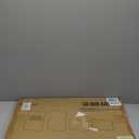 FH Group Car Floor Mat 4 Piece Set Driver's Seat with Heel Pad Deluxe Front 66 x 43 cm Rear 32 x 43 cm Beige