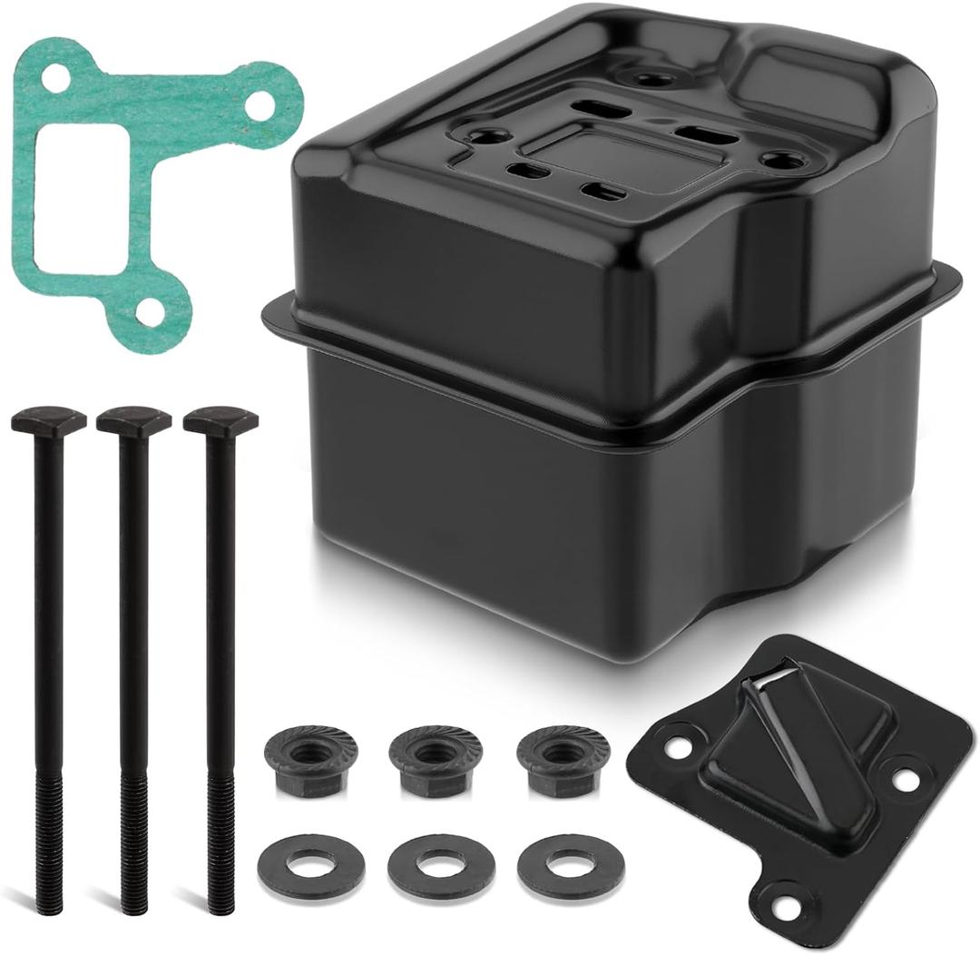 Carbhub MS290 Exhaust Muffler Bolt Gasket Nuts Assembly for Stihl MS290 MS390 310 029 039 Chainsaw Replaces 1127 040 0601