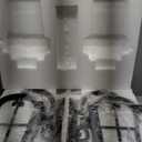 EDISHINE Dusk to Dawn Outdoor Wall Light, Roman Large Size Exterior Lantern Fixtures, E26 Base, Waterproof Porch Lights Wall Mount, Black Outside Wall Sconce, 2 Pack