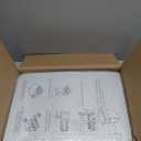 Under Sink Trash Can Pull Out 7-13Gal 50Qt Black, Under Cabinet Trash Bin Pull Out Kit 13" Wx17 Hx17 D, Sliding Garbage Can Under Counter, No Can Include