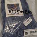 roswear Womens High Waisted Stretchy Skinny Curvy Jeans Tummy Control Jeggings (Blue, M)