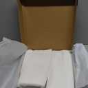 Floroom Wedding Arch Draping Fabric 2 Panels 20Ft White Chiffon Fabric Drapes Arbor Drapery Wedding Ceremony Reception Swag Decorations