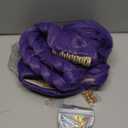 33 Inches Long Purple Braid Anime Costume Wig  High Temperature Heat Resistant Silk Fiber  Natural Looking Costume Wig for Halloween Party, Cosplay (Small Size)