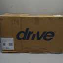 Drive Medical 12011KD-1 Tub Transfer Bench For Bathtub, Height Adjustable Shower Bench with Backrest, Shower Shower Chair Bath Seat for Elderly, Seniors, Arm Support for Transfer, 400 Weight Cap