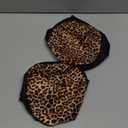 Brown Leopard Animal Print Headrest Covers for Cars for Women,Head Rest Covers Universal Fit for Car Truck SUV Van,Cheetah Auto Interior Accessories