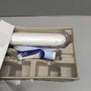 Oral-B iO Deep Clean Rechargeable Electric Powered Toothbrush, Icy Blue with iO Series 3 Limited, 2 Brush Heads and Travel Case - Pressure Sensor to Protect Gums - 3 Cleaning Settings - 2 Minute Timer (1 Count (Pack of 1))