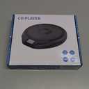 Gueray Portable CD Player with Earphones,CD Discman for Car Home with Anti-Skip Shockproof Protection,Personal Discman CD Music Player with LCD Display Support PROG Memory Function (Black)