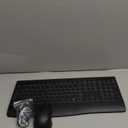 Wireless Keyboard and Mouse Combo, 9 Backlit Effects, Rechargeable 4000mAh Backlit Keyboard with Wrist Rest, 6 Button Mouse, 2.4G Full Size Quiet Keyboard Set for Computer, PC, Laptop, Mac, Windows