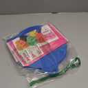 2Pcs 3-Tier Cupcake Stand, Cake Stand holder, Tiered DIY Cupcake Stand Tower for Dessert Table Displays, Birthday Theme Party Favors Decoration, Floral Tea Party, 12" W x 12.8" H, Blue