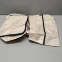 U+U 10 Set Compression Packing Cubes - Ultralight Cream Travel Organizers with Laundry Bag, Space-Saving Suitcase Organizer, Expandable Packing Cubes for Travel and Family Vacation (Cream)