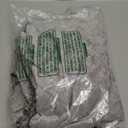 ELKCA Thick Double-Sided Chenille Window Curtains Single Swag Valance for Living Room, Silver Grey Valance for Bedroom,Rod Pocket (W39inch,1 Panel)