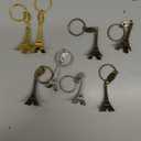 Outus 15 Pieces Eiffel Tower Keyring Retro Adornment French Souvenirs Keychains