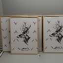 Yaetm 18x24 Poster Frame Set of 4, Natural Solid Oak Wood Frame 18x24 for Photos, Posters & Art Prints, Wall Gallery for Horizontal and Vertical Wall Mount (4 pack, Oak)