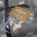 Eddie Bauer - Flannel Sheets King Size, Anti-Pilling & Wrinkle Resistant Cotton, Touchably Soft for All-Season Comfort - Bed Sheets with Matching Pillowcase & Fitted Sheet (Elk Grove Grey)