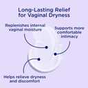 Replens Long-Lasting Vaginal Moisturizer, Relieves Vaginal Dryness for Up to 3 Days, Fragrance Free, 14 Applications