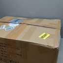 24 Inches Modern MDF Bathroom Vanity with Sink, Wall Mounted Floating Cabinets w/Double Drawers, Black Handles, White Resin Sink Combo Set (White, 24")