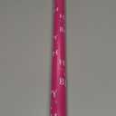 LeZakaa Birthday Wrapping Paper Roll, Happy Birthday Lettering Colorful Holographic Foil Design for Baby Shower, Holiday Party Gift Wrap, Mini Roll, 17in x 16.4Ft