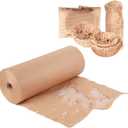 Eco-Friendly Honeycomb Packing Paper - 20" x 1500' Extra Large Roll, 100% Recyclable Kraft Material, Ideal for E-Commerce, Moving, and Small Business Shipping