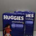 Huggies Size 4 Overnites Baby Diapers: Overnight Diapers, Size 4 (22-37 lbs), 116 Ct (2 Packs of 58