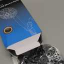 6-Setting Shower Head with Handheld, JDO High Pressure Hand held Shower Head, 4.7 Inch Chrome Detachable Showerhead Set with 59 Inch Stainless Steel Hose and Adjustable Showerhead Holder