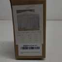 Biscaynebay Wrap Around Bed Skirts for Full & Full XL Beds 11" Short Drop, White Adjustable Elastic Dust Ruffles Easy Fit Wrinkle Resistant Silky Luxurious Fabric Machine Washable