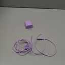 Gyusity Upgraded Apple Watch Charger, Magnetic iWatch Fast Charger to USB C Cable 6ft with USB C Charger Block for iWatch Series Ultra/9/8/7/6/SE/SE2/5/4/3, Purple