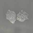 GLOBLELAND Peony and Lily Flowers Hot Foil Plate for DIY Foil Paper Embossing Scrapbooking Decor Greeting Cards Making Wedding Birthday Invitation,Matte Platinum