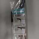 Curtain Rods for Windows 18 to 48 Inches, Adjustable Single Decorative Cafe Rod, Easy to Install Window Curtain Rod with Perfect Leveling and No Measuring, with Cage Finials, Black