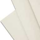 Majestic Giftware - 6 Yard PVC Faux Leather Fabric (G56-54 x 216) | Ivory Cracked Faux Vinyl Leatherette Sheets by the Yard for Crafts & Upholstery |