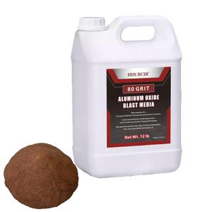 Aluminum Oxide 12 LBS 80 GRIT Medium to Fine Sand Blasting Abrasive Media for Blasting Cabinet or Blasting Guns