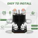 146154 145673 Starter Solenoid 12V for Craftsman LT1000 Poulan 532145673 Husqvarna 532146154 AYP 109081X Lawn Mower