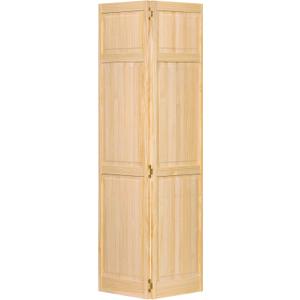 "Kimberly Bay Closet Door, Bi-fold, 6-Panel Style Solid Wood (80x36)