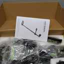 Metal Detector for Adults Waterproof - 2000Amh Chargeable Professional Cordless Gold Detector with LCD Display, Retractable Foldable Higher Accuracy Metal Detector with 10" IP68 Coil - Green