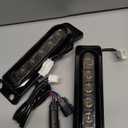 Smoked LED Saddlebag Support Insert Turn Signal Lights, Keystone Auxiliary Filler Panel Brake Tail Lights for Harley Touring FLHR Road King FLHT FLHTC Electra Glide FLHRS 2014-2023