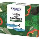 Ocean's Brisling Wild Sardines | Mediterranean | 3.75 oz - 3 Pack | Lightly Smoked | Kosher |