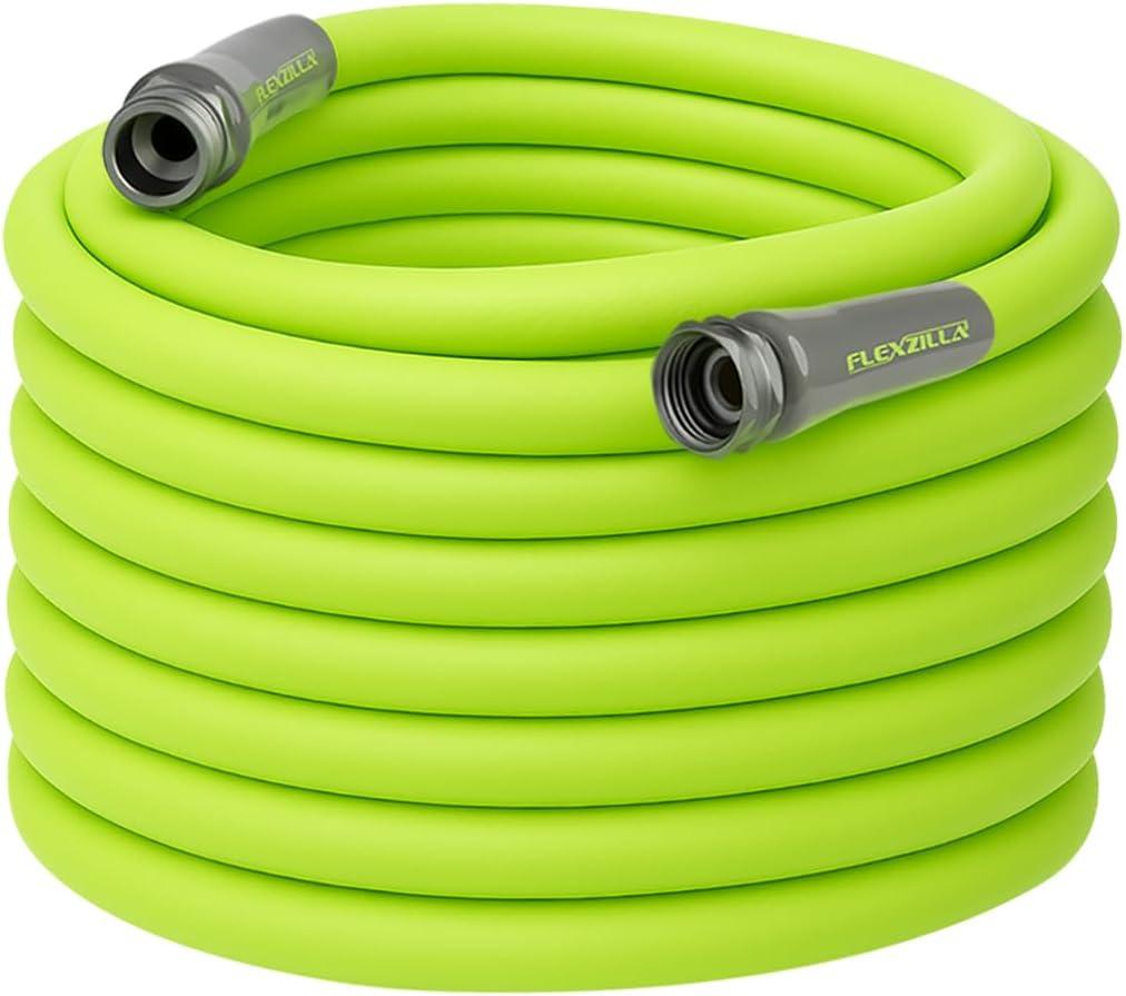 Flexzilla Garden Hose 5/8 in. x 100 ft., Lightweight All-Weather Water Hose, Durable and Flexible, Leak-Free Connections (Chartreuse) Flexzilla Garden Hose 5/8 in. x 100 ft., Lightweight All-Weather Water Hose, Durable and Flexible, Leak-Free Connections (Chartreuse)