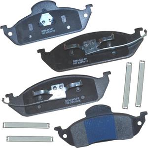 Bendix Premium SBM760 Semi-Metallic Front Brake Pads for Mercedes-Benz ML320 2003-1998, ML350 2005-2003, ML430 1999-1998