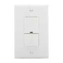 Eaton VS306U-W 600-Watt 120V Wall Mount Occupancy/Vacancy Sensor Without Wallplate, White