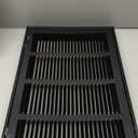 HVAC Premium 20" X 12" Steel Return Air Filter Grille for 1" Filter - Removable Face/Door - HVAC Duct Cover - Flat Stamped Face - Black [Outer Dimensions: 22 5/8" X 14 5/8"]