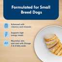 Blue Buffalo Delights Small Breed Natural Wet Dog Food, Rotisserie Chicken Flavor in Gravy, 3.5-oz Cups, 12 Count