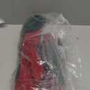 Sosation 18 Set Lighted Christmas Stockings, 18 Inch Christmas Knit Stockings with Name Tags and Christmas Stocking Holder for Fireplace Mantle, Xmas Hanging Stockings Gifts with Fairy String Lights