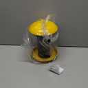 Finch Feeders for Outside, Finch Feeder for Nyjer/Thistle Seed, 2.5 lbs Seed Capacity (Yellow)