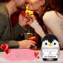 2 x JoycuFF Anniversary Unique Gifts for Women Men, Mothers Fathers Day Birthday Gifts for Wife Girlfriend Husband Boyfriend Penguin Gift