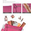 Real Leather Small Crossbody Bags/Purses For Women With Adjustable & Removable Strap