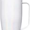 Corkcicle Cold Cup XL Insulated Tumbler with Handle, Lid, & Straw, Berry Punch, 30 oz – Reusable Cupholder Friendly Water Bottle Keeps Drinks Cold 12hrs