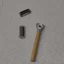 Bulldog Mens Skincare and Grooming Original Bamboo Razors for Men with a Natural Bamboo Razor Handle and 2 Razor Refills