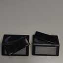 Solar Lights Outdoor, Waterproof Solar Powered Deck Step Lights for Patio Garden Backyard Garage Driveway Pathway Outside Wall Lighting (Warm White/2 Pack)